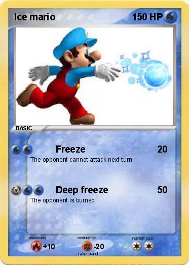 Pokemon Ice mario