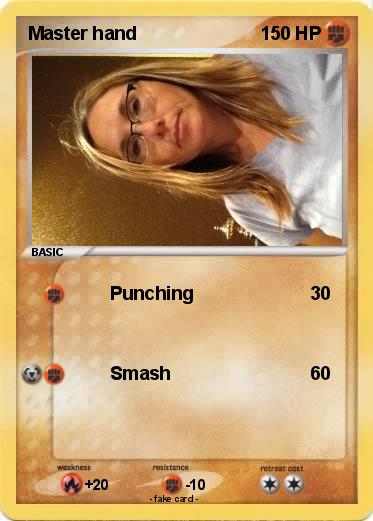 Pokemon Master hand