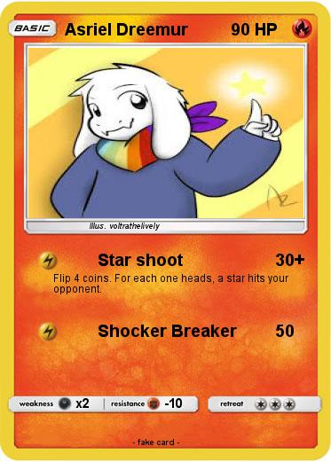 Pokemon Asriel Dreemur