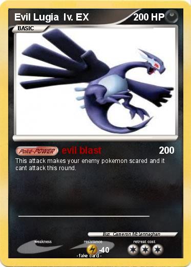 Pokemon Evil Lugia  lv. EX
