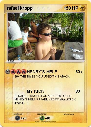 Pokemon rafael kropp