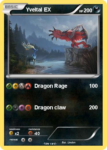Pokemon Yveltal EX
