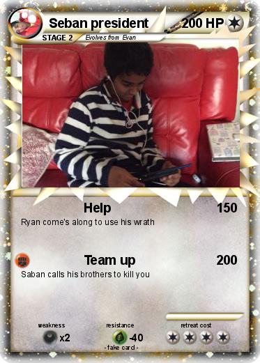 Pokemon Seban president