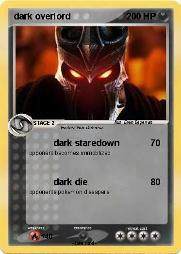 Pokemon dark overlord