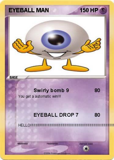 Pokemon EYEBALL MAN