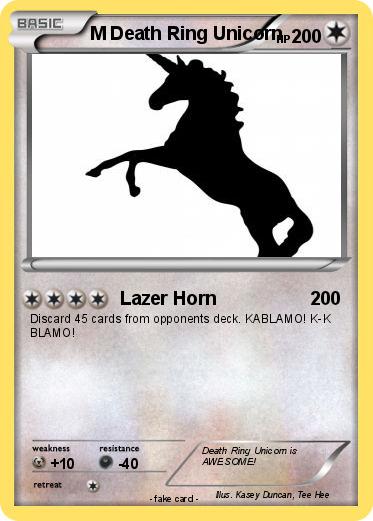 Pokemon M Death Ring Unicorn