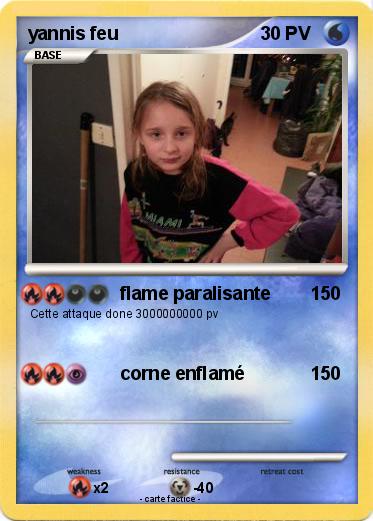 Pokemon yannis feu
