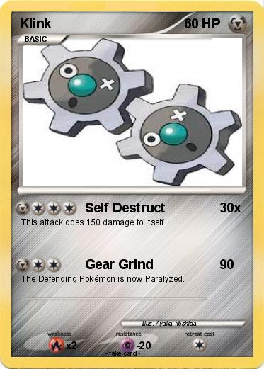 Pokemon Klink