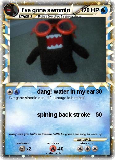 Pokemon i've gone swmmin