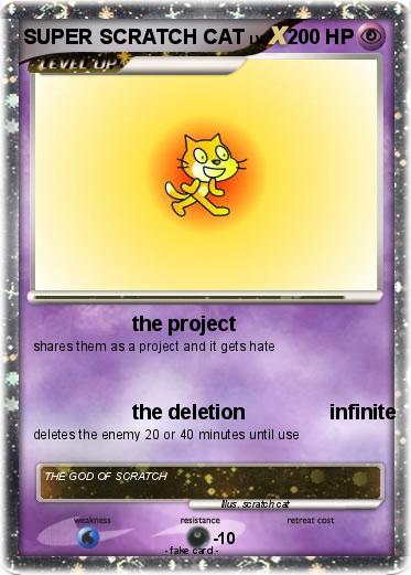 Pokemon SUPER SCRATCH CAT