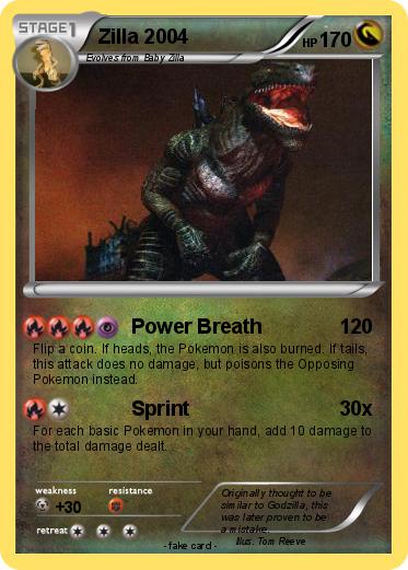 Pokemon Zilla 2004