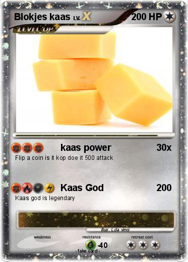 Pokemon Blokjes kaas