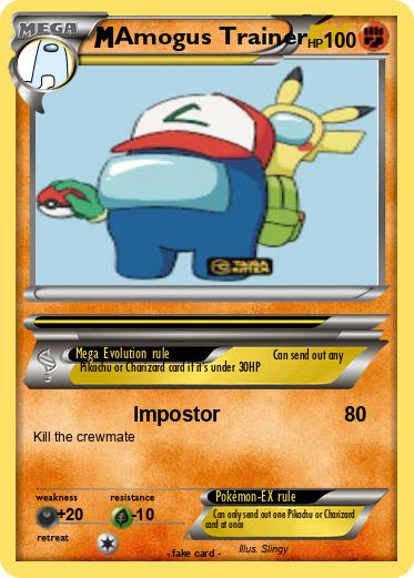 Pokemon Amogus Trainer