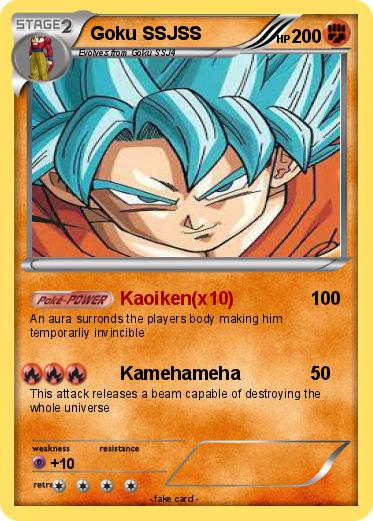 Pokemon Goku SSJSS