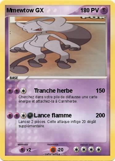 Pokemon Mmewtow GX