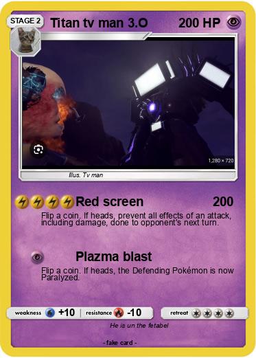 Pokemon Titan tv man 3.O