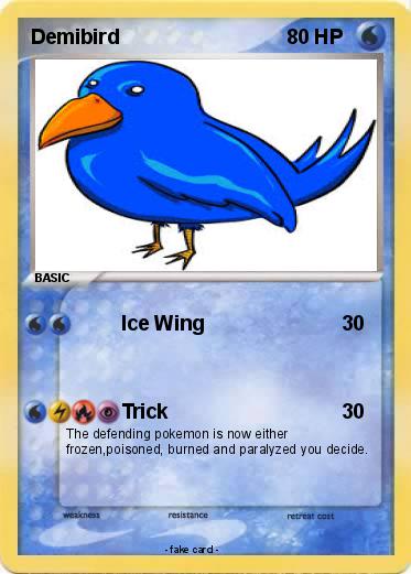 Pokemon Demibird