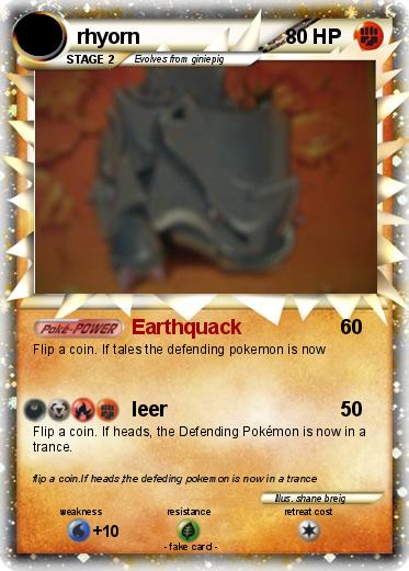 Pokemon rhyorn