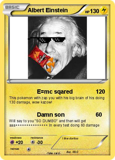 Pokemon Albert Einstein