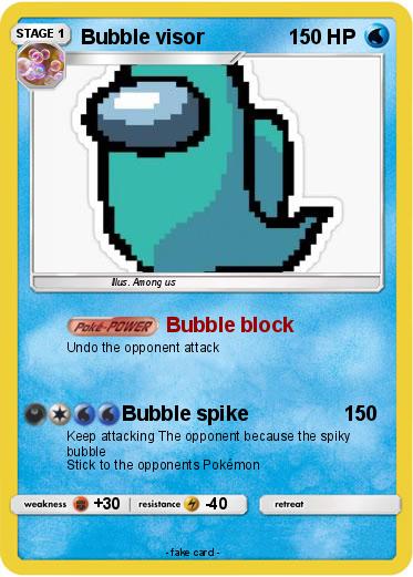 Pokemon Bubble visor