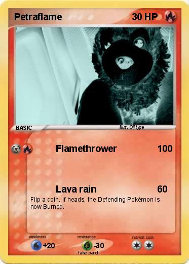 Pokemon Petraflame