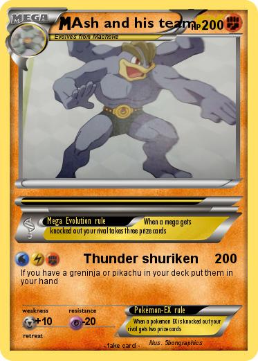 Pokemon Ash and his team