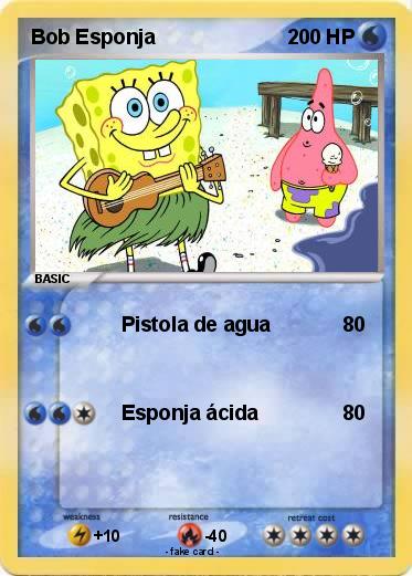 Pokemon Bob Esponja