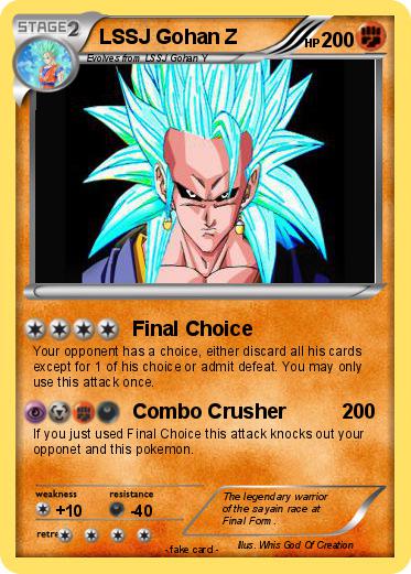 Pokemon LSSJ Gohan Z