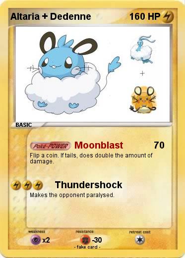 Pokemon Altaria + Dedenne