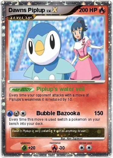 Pokemon Dawns Piplup