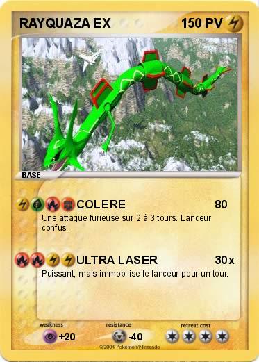 Pokemon RAYQUAZA EX