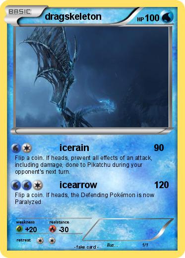 Pokemon dragskeleton