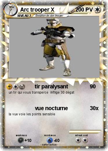 Pokemon Arc trooper X