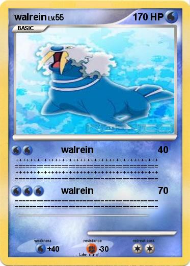 Pokemon walrein