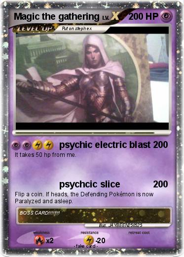 Pokemon Magic the gathering