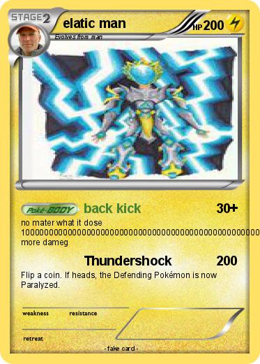 Pokemon elatic man