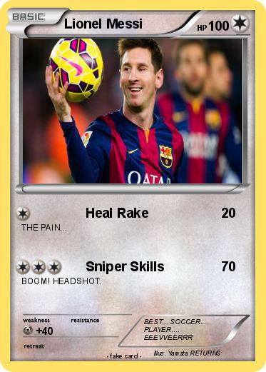 Pokemon Lionel Messi