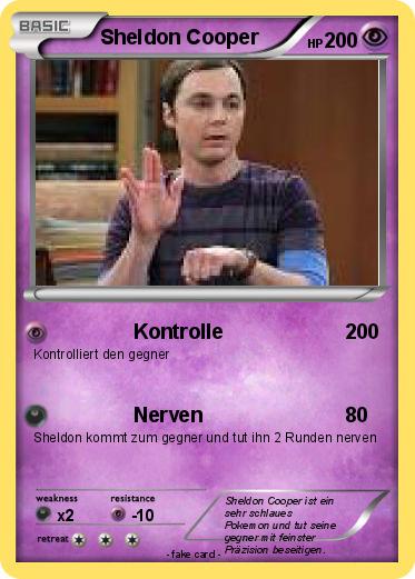 Pokemon Sheldon Cooper
