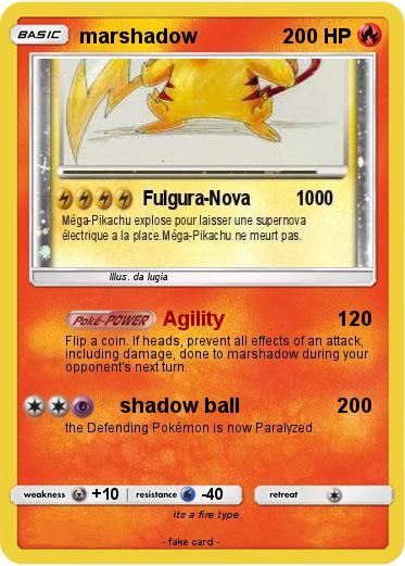 Pokemon marshadow