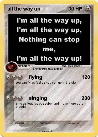 Pokemon all the way up