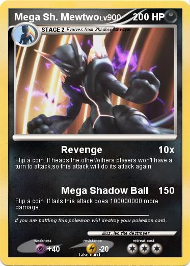Pokemon Mega Sh. Mewtwo