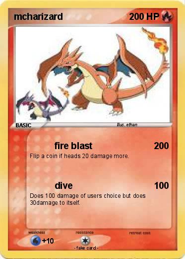 Pokemon mcharizard