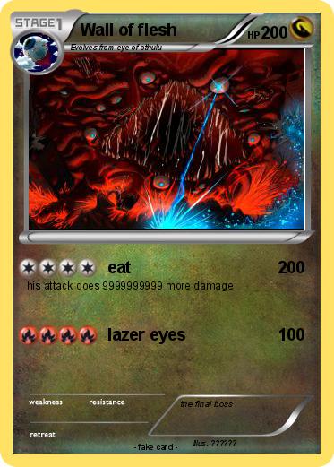 Pokemon Wall of flesh