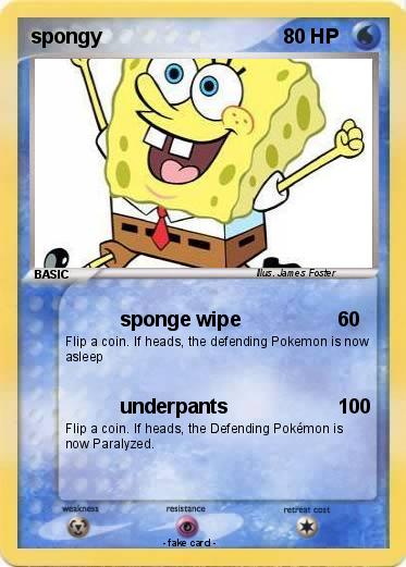 Pokemon spongy