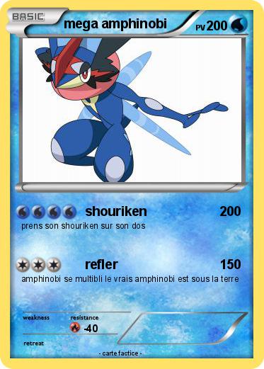 Pokemon mega amphinobi
