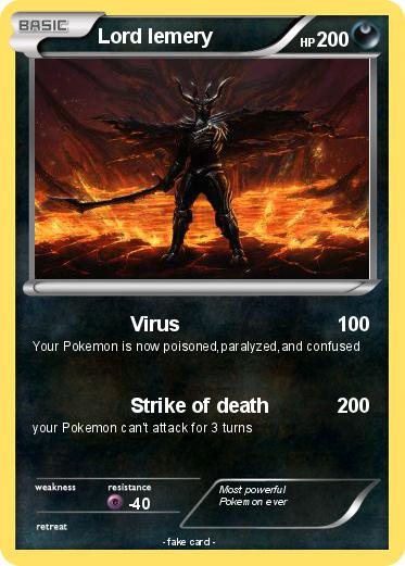 Pokemon Lord lemery