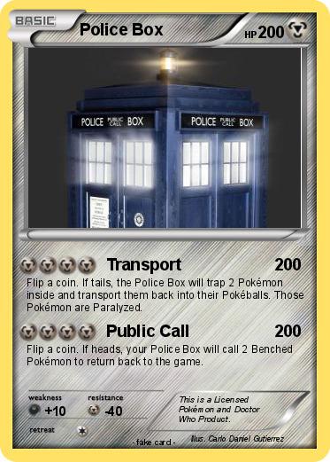 Pokemon Police Box