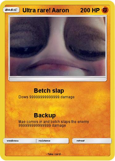 Pokemon Ultra rare! Aaron