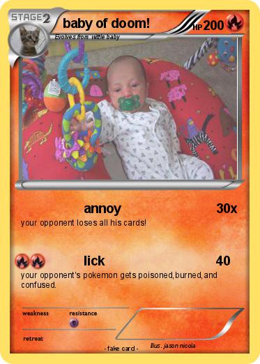 Pokemon baby of doom!