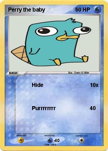 Pokemon Perry the baby